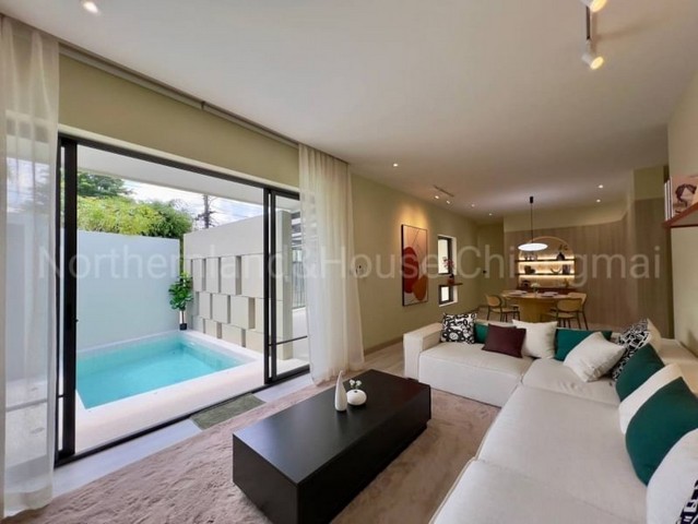 ลดราคาขาย พูลวิลล่าวังตาล สไตล์โมเดิร์น ตกแต่งสวย หางดง