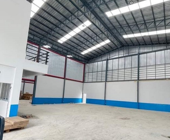 ให้เช่าโกดังสร้างใหม่ สูง 12 เมตร พื้นที่ 459 ตรม ซอยบางปลา 2 บางพลี สมุทรปราการ