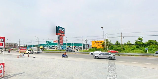 ที่ดิน 1ไร่ 29ตร.วา.ติดถนนใหญ่ ตรงข้าม เมกาโฮม บางแสน ทำเลดี  ติดตลาดนัดจตุจักร ชลบุรี  ขาย ทะเลบางแสน ม.บูรพา ชลบุรี 3 กม.