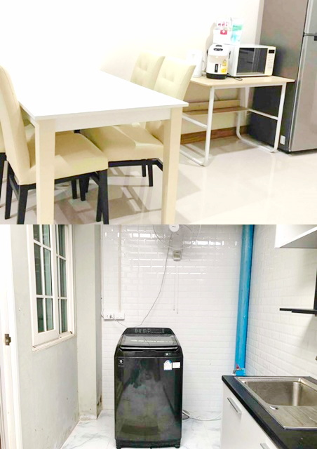 .ทาวน์เฮาส์ 2 ชั้น บ้านโพธิ์ จัดเต็มเฟอร์ โรบินสัน ฉะเชิงเทรา 3.7 กม 2 นอน 2 น้ำ 16 ตร.ว.130 ตร.ม.ม.วิวสวน สระว่ายน้ำ ให้เช่า