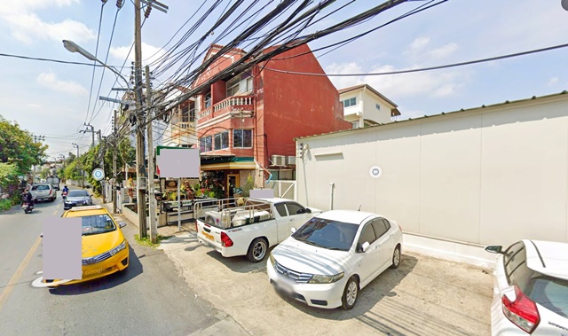 ร้านอาหาร 5นอน  BTS เสนา2.4 กม. อาคารพาณิชย์ 3 ชั้นหลังมุม ย่านธุรกิจ 24 ตร.วา. 264 ตร.ม.ม.จันทรเกษม 1.8 กม. ถ.โชคชัย 4 ลาดพร้าววังหิน