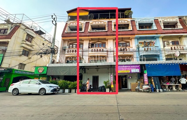 อาคารพาณิชย์ 3.5 ชั้น ซอยคู้บอน 27 แยก 10 ขายพร้อมผู้เช่า