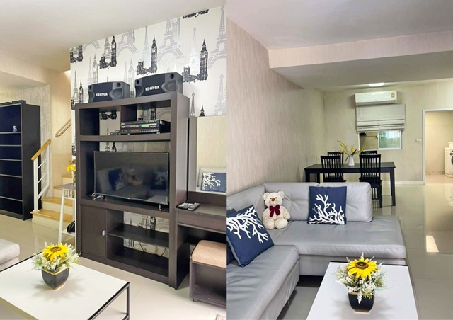 ถูกที่สุดในโลก เครื่องใช้ไฟฟ้าครบ ศรีนครินทร์ เมกา บางนา 2.6 กม. 4นอน รร.นานาชาติสิงคโปร์สุวรรณภูมิ 700 ม.ทำเลคุณภาพ ทาวน์เฮาส์  2 ชั้น