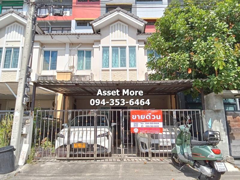 ขายถูกบ้านทาวน์โฮม 2 ชั้น หมู่บ้านพฤกษาวิลล์37(วัชรพล-เพิ่มสิน) ติดถนนใหญ่ อยู่ต้นโครงการเดินเพียง 200 เมตรถึงหน้าหมู่บ้าน ใกล้รถไฟฟ้าสายสีเขียว ห้างยิ่งเจริญสแควร์ และตลาดเซฟวันโก / รหัสทรัพย์ 67-AMT-TH006 ***ราคา 1,850,000 บาท(ค่าโอนคนละครึ่ง)ราคาต่อรองได้ที่ตั้ง:  ถนนเพิ่มสิน แขวงคลองถนน เขตสายไหม กรุงเทพมหานคร 10220รายละเอียด: -ภายในมีทั้งหมด 2 ชั้น-ขนาดพื้นที่  21  ตารางวา พื้น