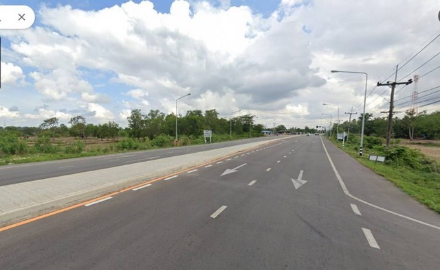 ที่ดินแปลงสวย  ติดถนน 4 เลน ใกล้วัดป่าบ้านตาด อุดรฯ เพียง 1.8 กม.