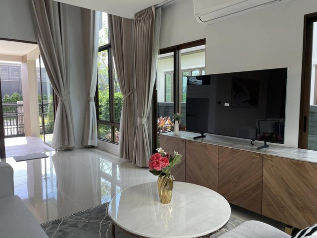 ให้เช่า บ้านเดี่ยว บุราสิริ กรุงเทพกรีฑา ( Burasiri Krungthepkreetha ) ขนาด 70 ตร.ว. ตกแต่งครบ ใกล้ รร.นานาชาติไบรท์ตัน