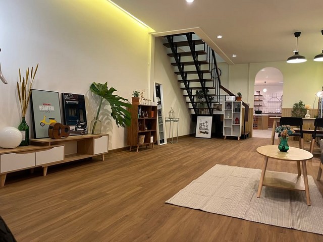 P211 ให้เช่าทาวน์เฮ้าส์ 2 ชั้น หมู่บ้านคลองจั่นวิลล่า 2 ซอยนวมินทร์149  ตกแต่งสวย พร้อมเข้าอยู่