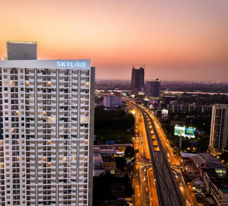 Best Deal! Skyline Rattanathibet for SALE with Tenant 1 bedroom, Area usable 32 Sqm, Fully Furnished.