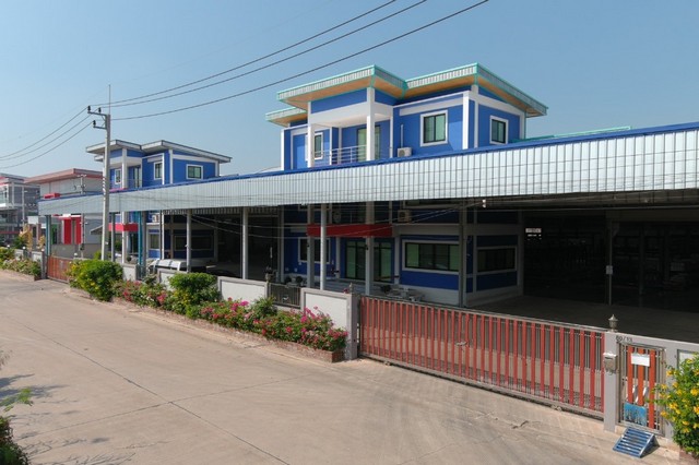 ขายโรงงาน (ที่ดิน 3 ไร่) โกดัง ออฟฟิศ 3 ชั้น จ.สมุทรสาคร  ขายพร้อมใบ รง.4