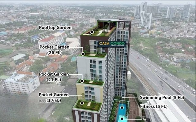 ขายด่วน! CASA CONDO รัชดา-ราชพฤกษ์ (ติด BTS ตลาดพลู 0 เมตร) พร้อมเข้าอยู่ทันที พิเศษ! ฟรีเฟอร์นิเจอร์และเครื่องใช้ไฟฟ้าครบครัน มูลค่ากว่า 400,000 บาท จาก SB Furniture ไม่ต้องหาของเพิ่ม เข้าอยู่ได้ทันที ราคาเพียง 2.999 ล้านบาท (ค่าโอนคนละครึ่ง) รายละเอียดห้อง:•ขนาด 35 ตร.ม. ชั้น 26•1 ห้องนอน, 1 ห้องน้ำ, ห้องรับแขก, ห้องครัว, ระเบียง•หันทิศตะวันออก วิวเมือง ห้องเย็นสบายทั้งปีทำเลดีเยี่ยม ติด BTS ต�