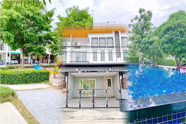  บิ๊กซีบางปะกอก 1.9 กม.ทาวน์เฮาส์ 2 ชั้น สุขสวัสดิ์-พุทธบูชา2 พาณิชยการเชตุพน 900ม. 4นอน 3 น้ำ 18 ตร.วา.140 ตร.ม. พระจอมเกล้าธนบุรี 1.7 กม.
