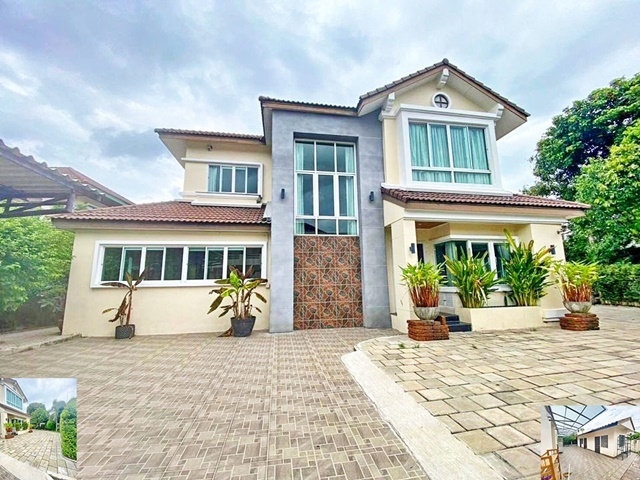 คู้บอน บ้านเดี่ยว 2 ชั้น 7นอน ให้เช่าคฤหาสน์ ซาฟารีเวิลด์ รักสัตว์ 185ตรว.285ตรม. ใหญ่ กว้างมาก3น้ำ 3จอดรถ 6แอร์ ติดถนน แฟชั่นไอส์แลนด์