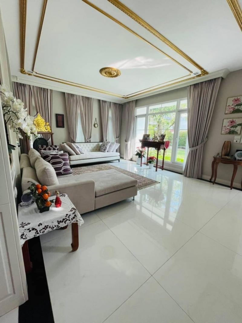 ขายบ้านเดี่ยวโครงการ:ลดาวัลย์ ราชพฤกษ์-ปิ่นเกล้า  หลังมุม เนื้อที่ 227 ตรว. 5 ห้องนอน 7 ห้องน้ำ