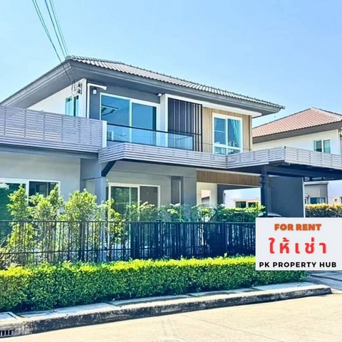 LVpop53014 ให้เช่า บ้านสภาพใหม่ หมู่บ้านมัณฑนา เลค วัชรพล สายไหม 56 ใกล้รถไฟฟ้าสายสีชมพูราคาเช่า : 35,000 บาท/เดือน ที่ตั้ง : สุขาภิบาล 5 ซอย 63/2 ถนนสุขาภิบาล 5 เขตคลองสามวา กรุงเทพฯ 10510ชื่อโครงการ : มัณฑนา เลค วัชรพล / Mantana Lake Watcharapolรายละเอียด : - พื้นที่ดิน 53 ตร.วา (บ้านหันหน้าทิศเหนือ เย็นสบายทั้งปี)- พื้นที่ใช้สอย 170 ตร.ม.- 4 ห้องนอน- 3 ห้องน้ำ- ที่จอดรถ 2 คัน- ห้องโถง 1 ห้อง และห้องพักผ่อนอีก 1 ห้�