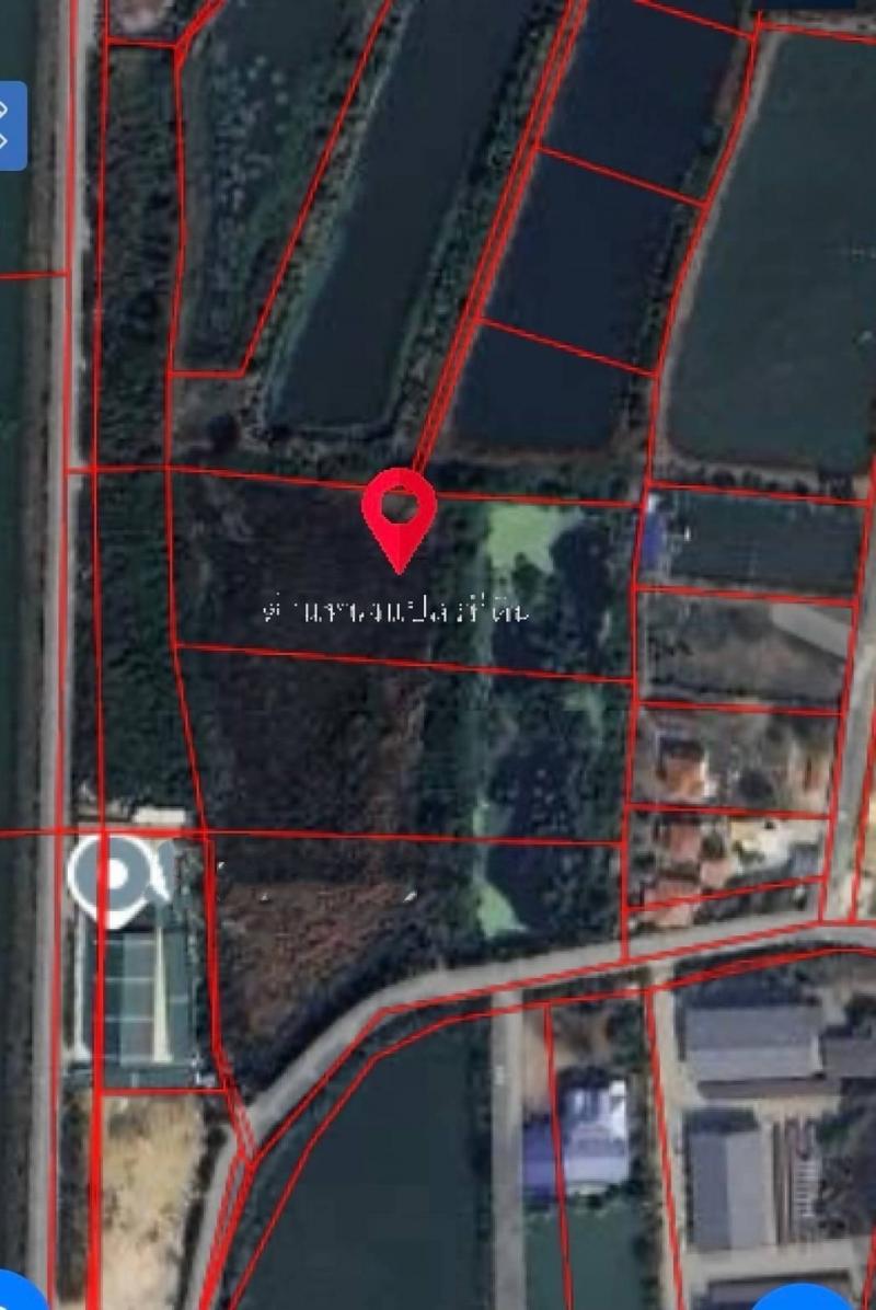 ขายที่ดินผังม่วงเข้มสมุทรปราการ​ ขายที่ดินจำนวน 15ไร่ 3แปลง ผังม่วงเข้ม