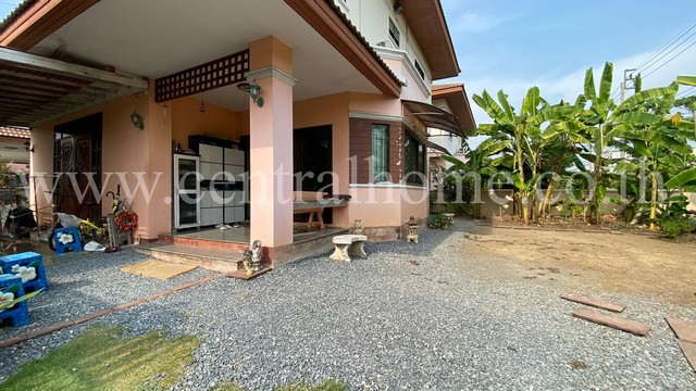 บ้านเดี่ยว 2 ชั้น หมู่บ้านเฟื่องสุข 4 บางบัวทอง นนทบุรี หลังมุม
