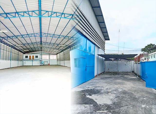 โกดัง โรงงาน 6 ห้อง MRT หลักสอง 2.6 กม. รพ.เกษมราษฎร์ บางแค 2.6 กม. ห้องน้ำ  680 ตร.ม.172 ตร.วา.แถวกาญจนาภิเษก ทำเลดี 