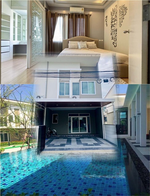  แปลงสวย 4นอน 3 น้ำ 21ตร.วา.อิเกีย เมกา บางนา 800ม. ทาวน์โฮมหรู 2 ชั้น 170ตร.ม.จัดเต็มเฟอร์ แหล่งช้อปปิ้ง