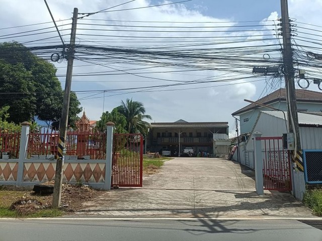 ขายที่ดินพร้อมโรงจอดรถ พร้อมห้องพักคนงาน ชากยายจีน 2 ทุ่งสุขลา TP-L0946