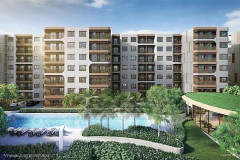 ขายใบจอง Condo Escent Phuket (หลัง Central Foresta)  ตึก B ชั้น 4