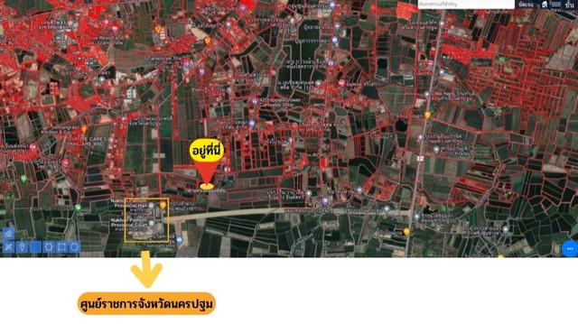 ขายที่ดินนครปฐม เขตความเจริญใหม่นครปฐม ราคาถูกสุดในย่านนี้