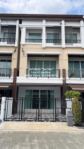 ทาวน์โฮม ขายทาวน์โฮม 3 ชั้น (ต่ำกว่าราคาประเมิน) บ้านกลางเมือง เกษตร–นวมินทร์ (Baan Klang Muang Kaset-Nawamin) 20 ตร.ว., 3 น 3 น้ำ 2 จอดรถ, ราคา 4.2 ล้านบาท  เข้าออกได้หลายทาง กรุงเทพ