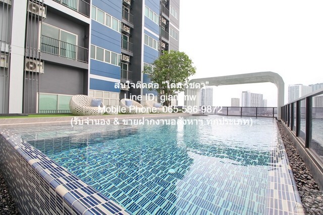 Condo. Metro Sky Wutthakat ขนาด = 22 SQUARE METER  12000 THB ไม่ไกลจาก BTS วุฒากาศ ทำเลดี-เยี่ยม