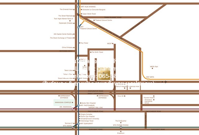 คอนโด. One9Five ASOKE - RAMA 9 1BEDROOM 42ตาราง.เมตร 30000 - ใกล้กับ MRT พระราม 9 HOT DEAL!