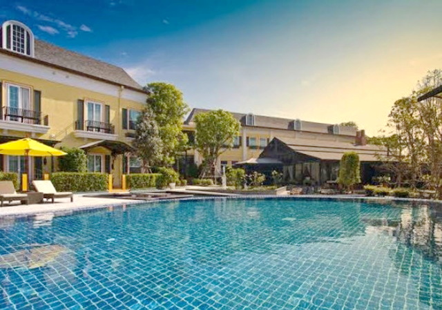 สิรารมย์ เขาใหญ่ทำเลทอง ใกล้สนามบิน ปากช่อง ขายที่ดินสวย พร้อมบ้านสวน 3 ไร่ 3 งาน 45ตร.วา. Rancho Charnvee Golf Resort3.5กม. 