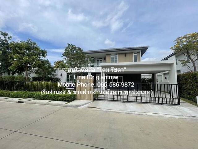 SALE ขาย บ้าน ขาย/ให้เช่าบ้านเดี่ยวหรู 2 ชั้นพร้อมอยู่ มัณฑนา เวสต์เกต 4 BEDROOM 24900000 B. ไม่ไกลจาก Big C บางใหญ่ 300 ม. ราคาดีที่สุด