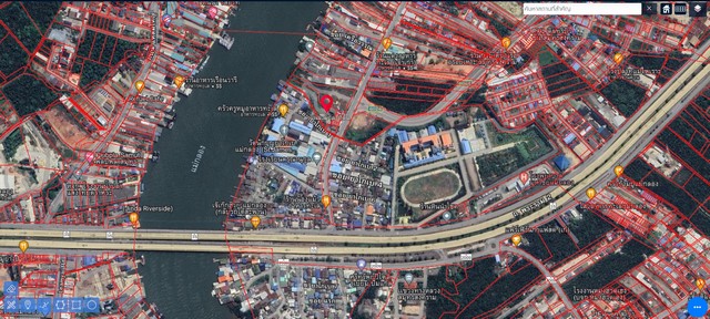 ขายที่เปล่าติดถนนราษฎร์ประสิทธิ์ ที่ดินบางจะเกร็ง ห่างจากโรงเรียนดรุณานุกูล 100 เมตร