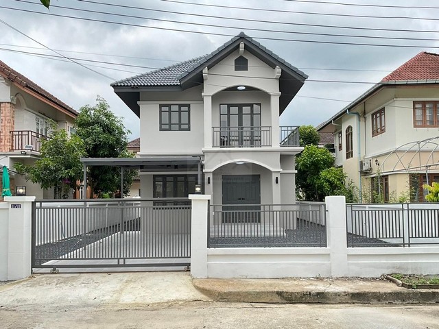 ขายบ้านเดี่ยว 2 ชั้น 70 ตรว.โครงการนันท์นลินปาร์คโฮม เฟส 3 ถนนคู้-คลองสิบ ใกล้สำนักงานเขตหนองจอก