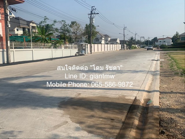 พื้นที่ดิน ที่ดินถมแล้วติดถนนคอนกรีต บางบอน 3  77210000 thb ใกล้กับ สวนสุขภาพบางบอน 750 ม. (โดยประมาณ) น่าอยู่มาก กรุงเทพ