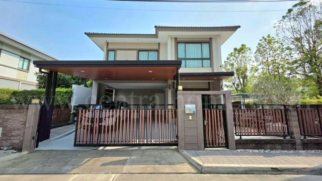 บ้านเดี่ยว ภัสสร บางนา - วงแหวน หลังมุม บ้านสวยพร้อมเข้าอยู่