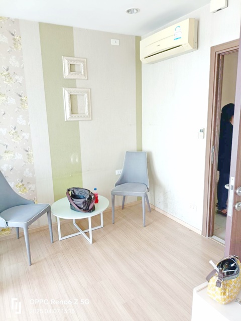 ไม่แตกร้าว ให้เช่าคอนโด The Best Condo แจ้งวัฒนะ MRTสีชมพู เมืองทองธานี ตรงข้าม Makro Lotus ชั้น19 วิวสวย เฟอร์ครบ 26ตร.ม. 2แอร์