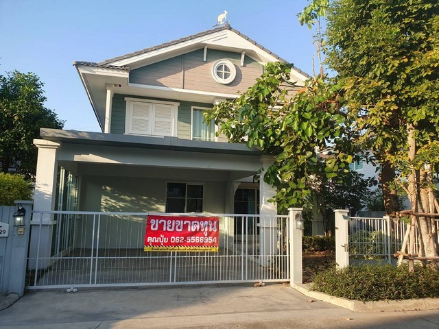 ขายขาดทุนบ้านเดี่ยว2ชั้น หมู่บ้านสีวลี โครงการ Land and House บ้านสวยสไตล์อังกฤษ