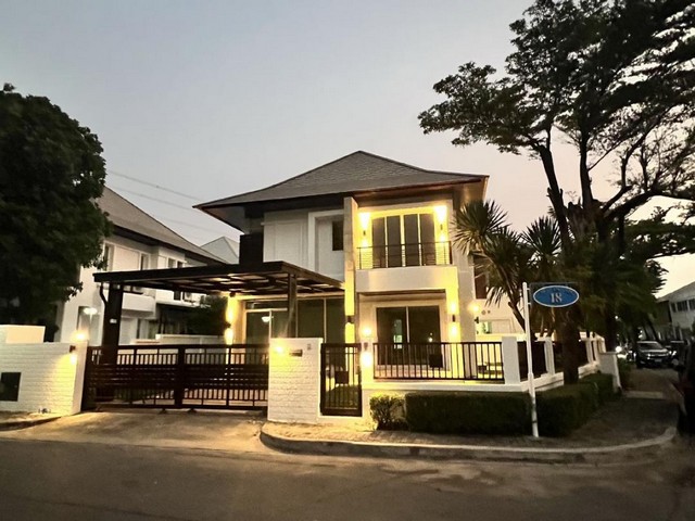 ให้เช่าบ้านเดี่ยว 2 ชั้น 77 ตรว. หมู่บ้าน บลูลากูน บางนา-วงแหวน ใกล้สนามบินสุวรรณภูมิ