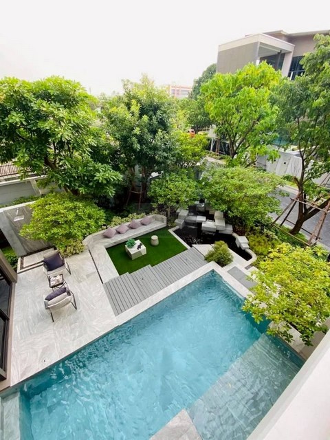 ให้เช่าบ้านเดี่ยวพร้อม Pool Villa สุดหรู 3 ชั้น 5 ห้องนอน THE GENTRY วิภาวดี สไตล์ Modern ลิฟต์และสระว่ายน้ำส่วนตัว ใกล้สนามบินดอนเมือง