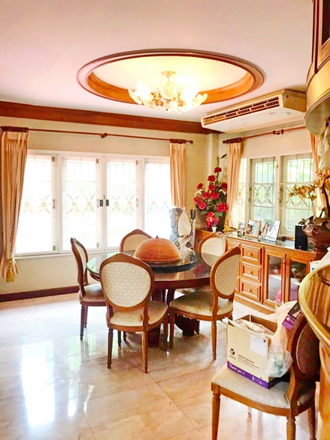 พุทธมณฑลสาย3  ให้เช่าคฤหาสน์ใหญ่มาก 2 ชั้น 3-4นอน ตลาดสดธนบุรี 2.55 กม. บรมราชชนนี 188 ตร.ว. 408ตรม.  อมรชัย4น้ำ 5แอร์ 4จอดรถ