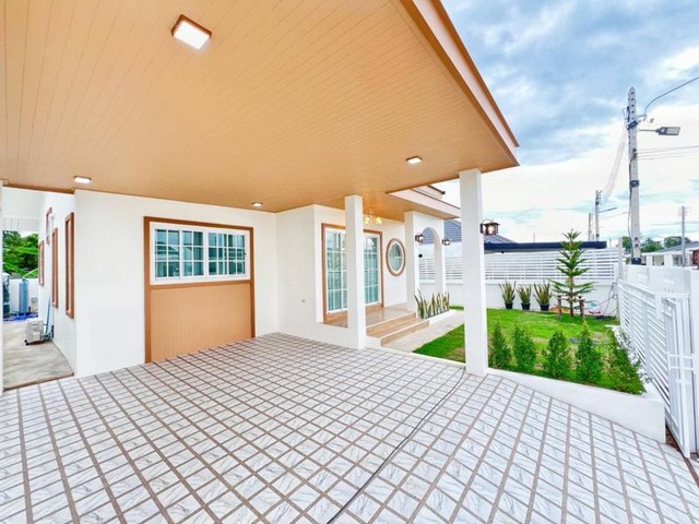 บ้านเดี่ยวชั้นเดียว สร้างใหม่ สไตล์ญี่ปุ่นมูจิ เฟอร์ครบ ท่าวังตาล สารภี