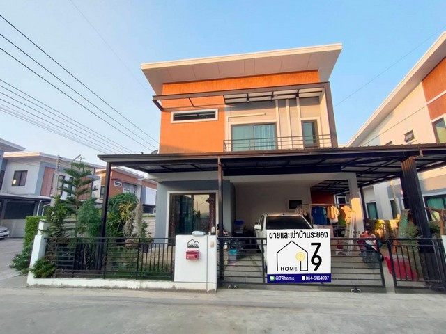 Vายและให้เช่าบ้านเดี่ยว2ชั้น ซอย8 นิคมพัฒนา ระยอง  ไม่มีเฟอรนิเจอร์
