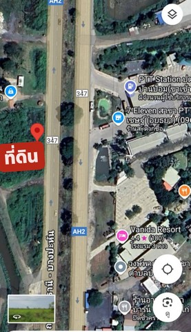 ขายที่ดินติดถนน347ปทุมธานี- บางประหัน  ขายที่ดินพระนครศรีอยุธยาทำเลทองเหมาะกับการลงทุนในธุรกิจต่างๆ