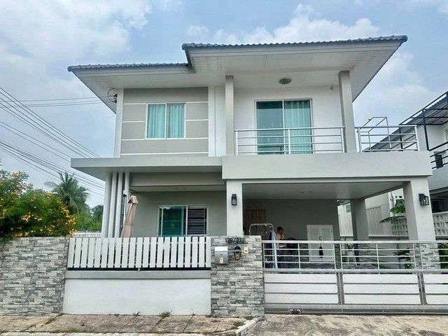 บ้านมือสองศรีราชา บ้านเดี่ยว ตำแหน่งมุม มบ.เดอะทรี หนองขาม TP-H1190