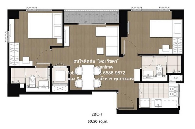 ให้เช่าด่วน ห้องชุด The Privacy Tha - Phra Interchange  22000 บ.   โครตถูก