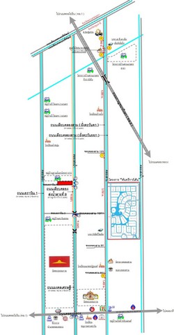 ขายด่วน ที่ดินพร้อมสิ่งปลูกสร้าง  โกดัง พื้นที่ 8-3-41.7 ไร่ ซอยไอยรา 8  ใกล้ตลาดไท ตลาดไอยรา