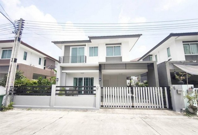 (หมู่บ้านเลควัลเล่ย์ บ่อวิน) บ้านเช่า 3 นอน ทำเลใกล้นิคม เดินทางสดวก TP-H1209