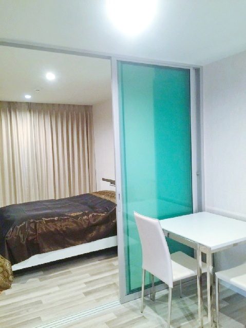 เดอะคิวบ์ แจ้งวัฒนะ MRT หลักสี่ 900 ม.ให้เช่าคอนโด ชั้น8 28 ตร.ม.รร.นานาชาติฮาร์โรว์ กรุงเทพ 2.9 กม.มีเฟอร์ เครื่องใช้ไฟฟ้าครบ 1 นอน 