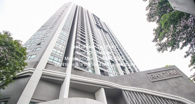 condo. Rhythm Sukhumvit 44/1 ริทึ่ม สุขุมวิท 44/1 ขนาดพื้นที่ 45 SQ.METER 1 ห้องนอน 1 Bathroom 7200000 BAHT ใกล้กับ รถไฟฟ้า BTS พระโขนง NEW!