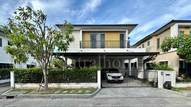 R2 ให้เช่า บ้านเดี่ยว เซนโทร อ่อนนุช - สุวรรณภูมิ หลังริม